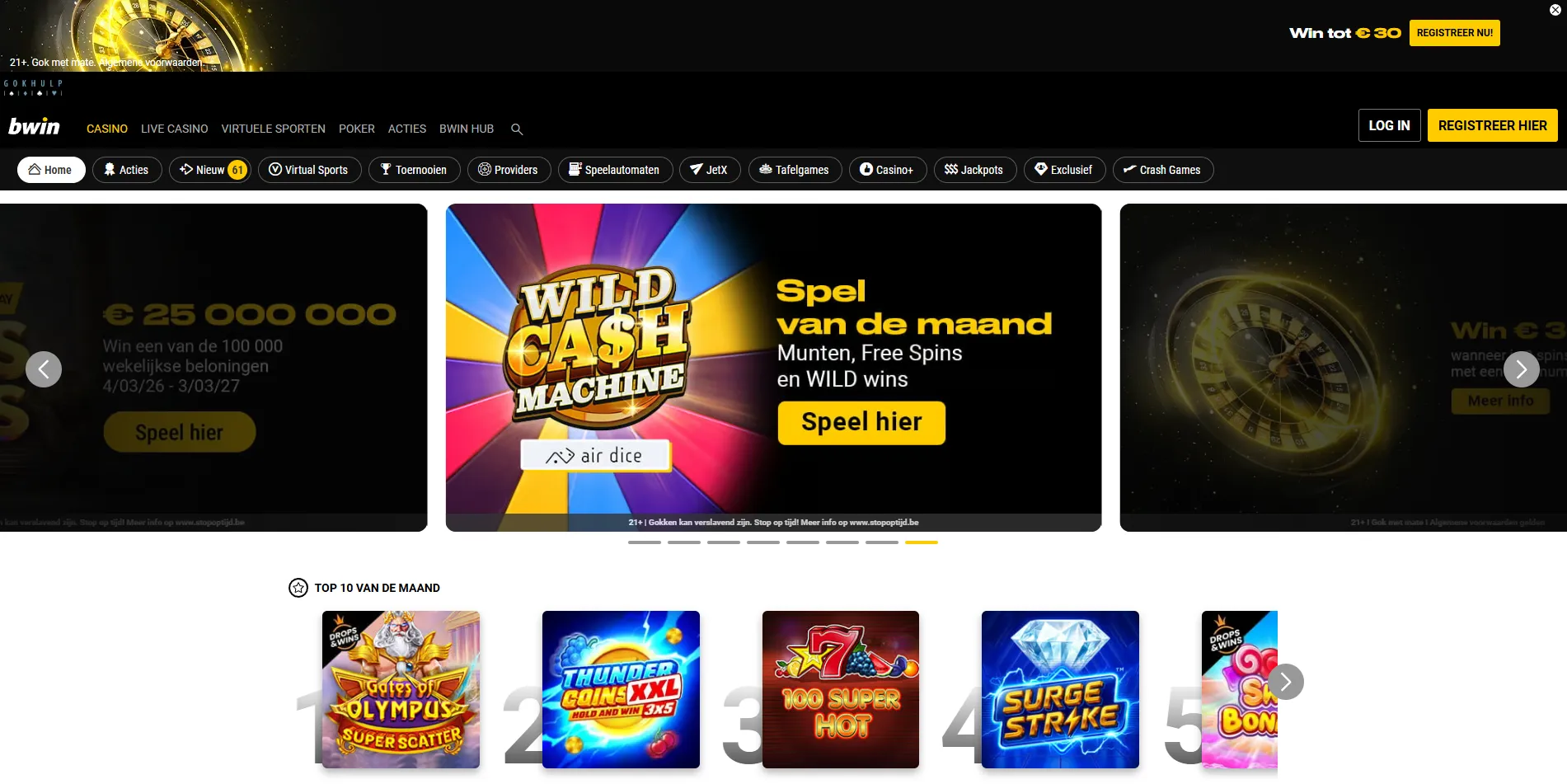 Casino online Belgie legaal: basisinformatie